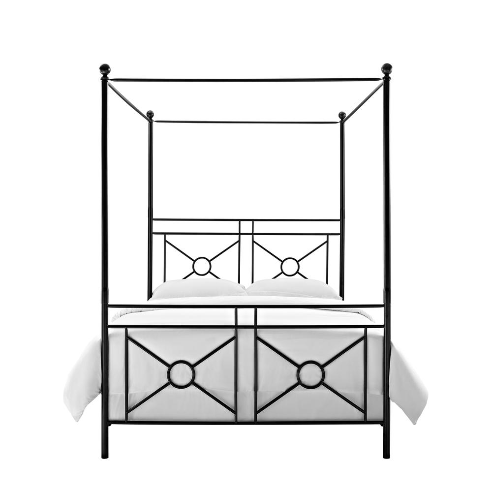 Montgomery Queen Canopy Bed - Headboard, Footboard, Finials, Rails, Canopy