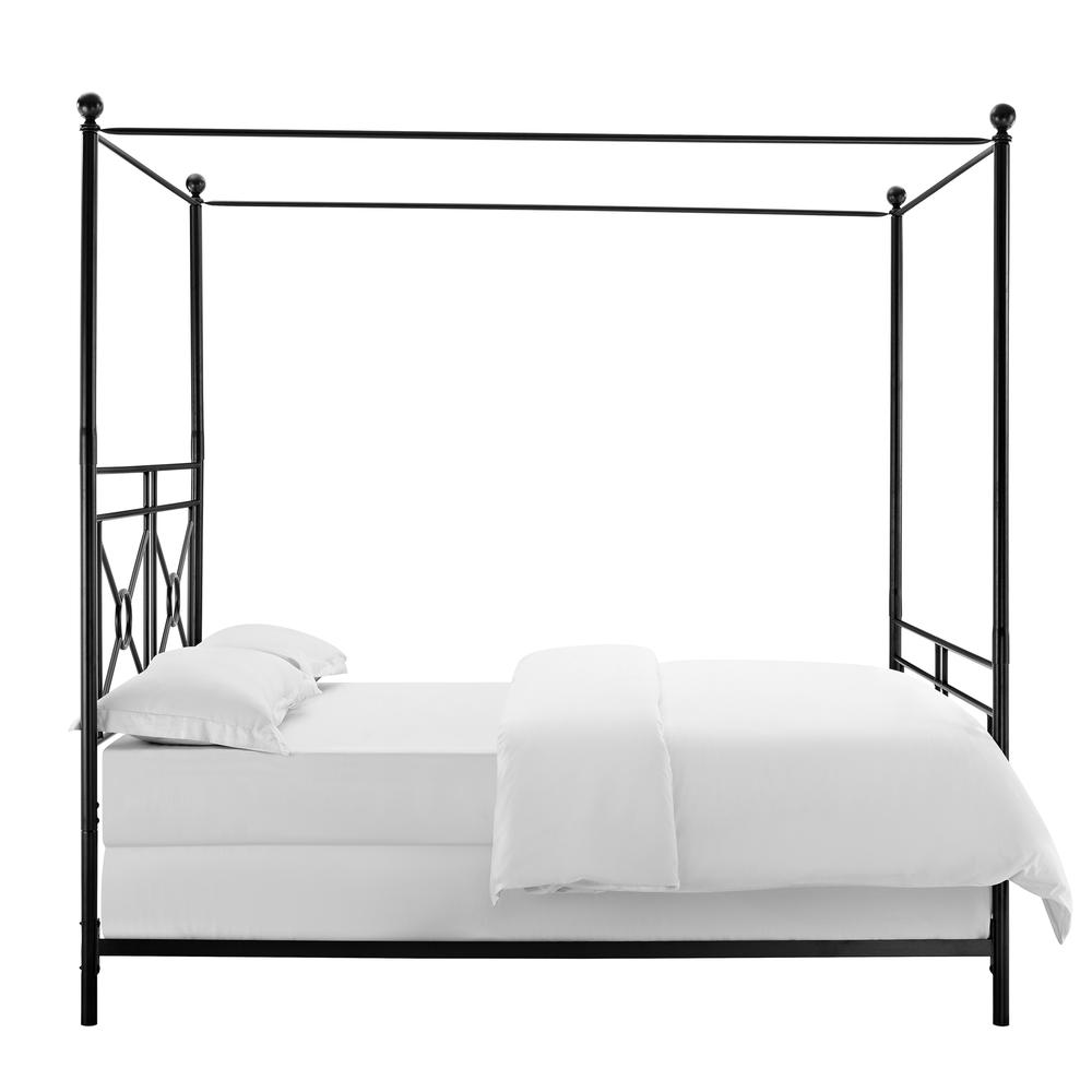 Montgomery Queen Canopy Bed - Headboard, Footboard, Finials, Rails, Canopy