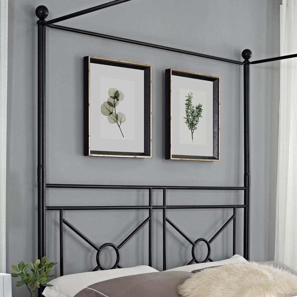 Montgomery Queen Canopy Bed - Headboard, Footboard, Finials, Rails, Canopy