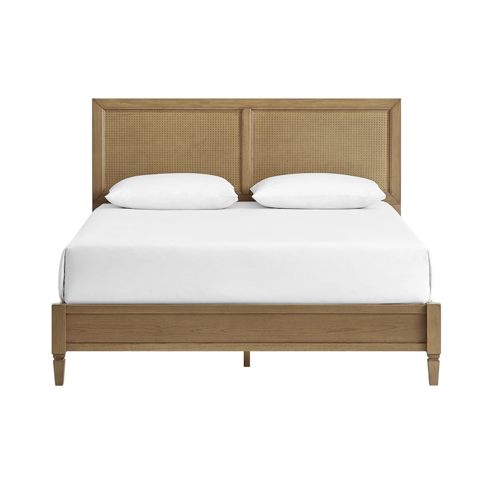 Katia Queen Bed Driftwood - Headboard, Footboard, And Side Rails