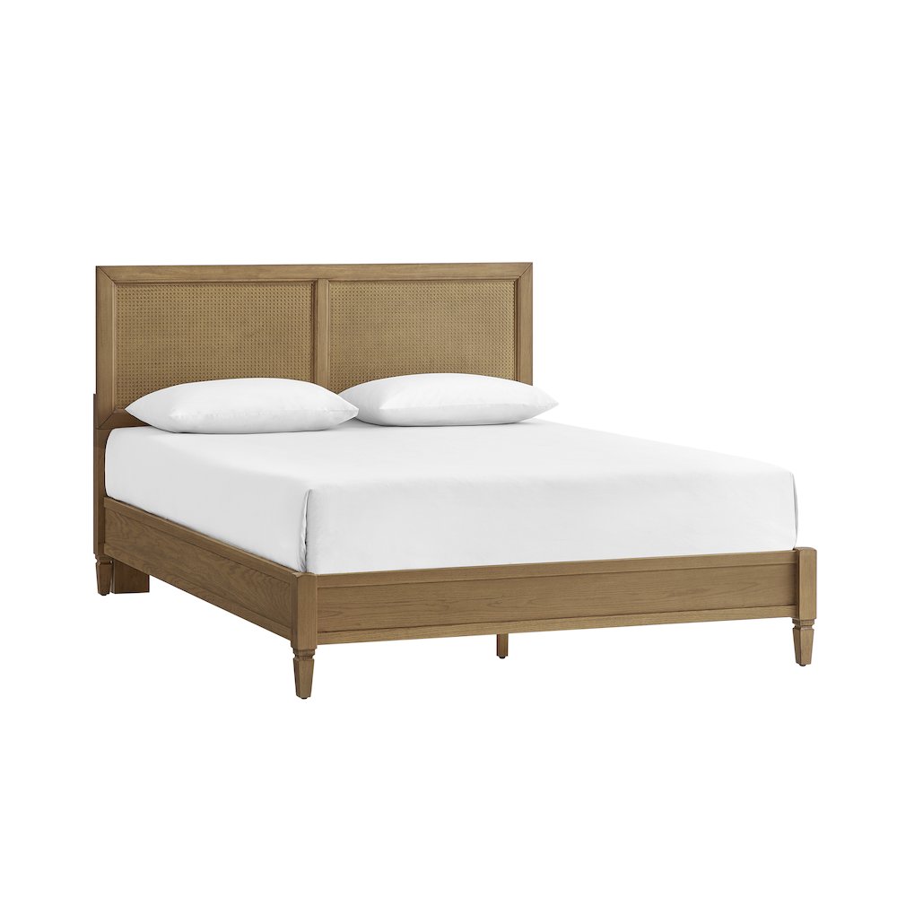Katia King Bed Driftwood - Headboard, Footboard, And Side Rails
