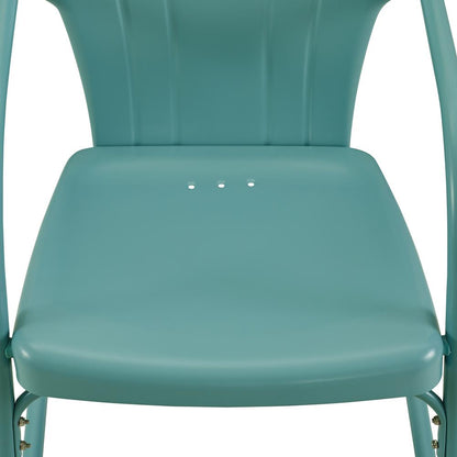 Tulip 3Pc Retro Outdoor Bistro Set - Bistro Table & 2 Chairs