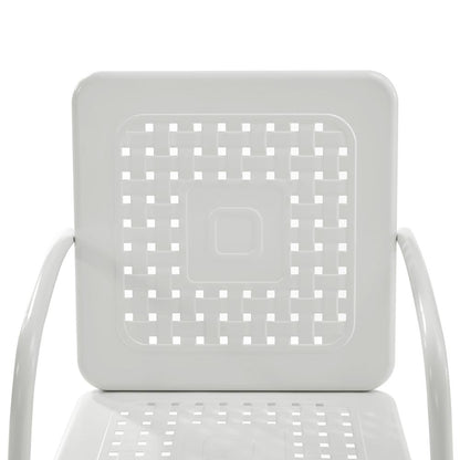 Bates 3Pc Retro Outdoor Chair Set - Side Table & 2 Armchairs