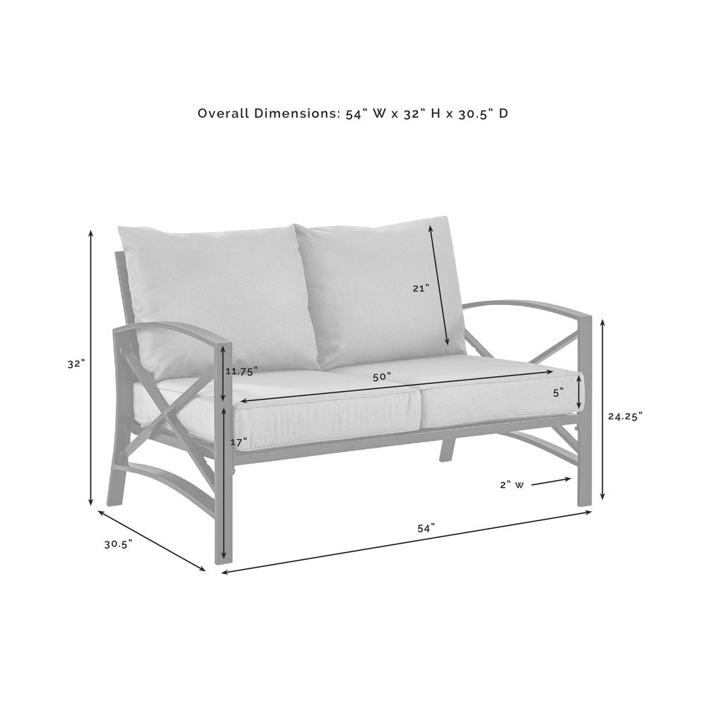Kaplan Outdoor Loveseat