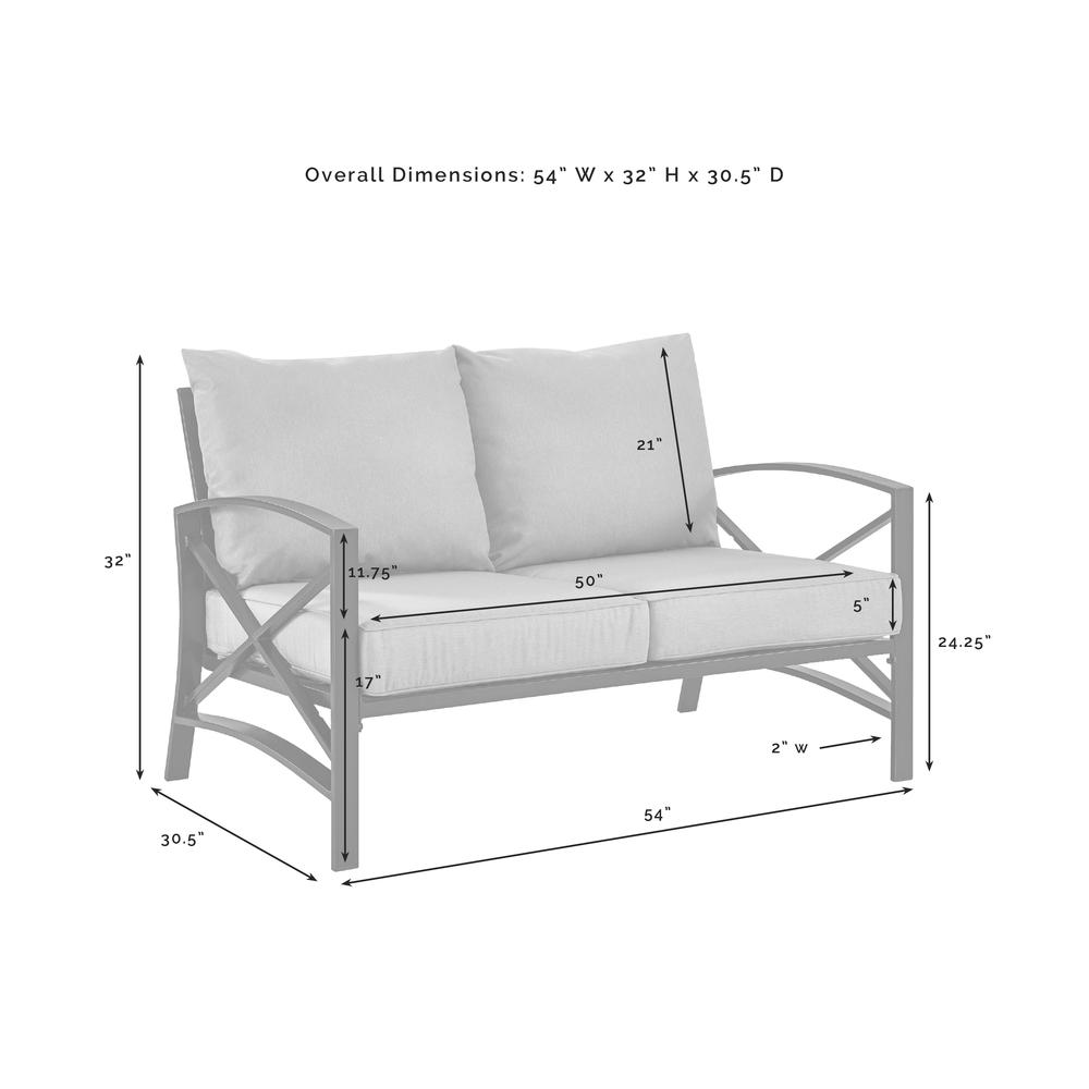 Kaplan Outdoor Loveseat