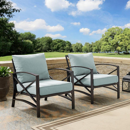 Kaplan 2Pc Outdoor Chair Set - 2 Chairs