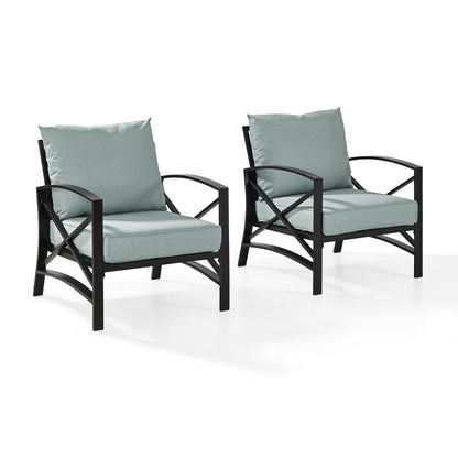 Kaplan 2Pc Outdoor Chair Set - 2 Chairs
