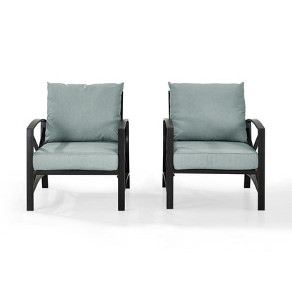 Kaplan 2Pc Outdoor Chair Set - 2 Chairs