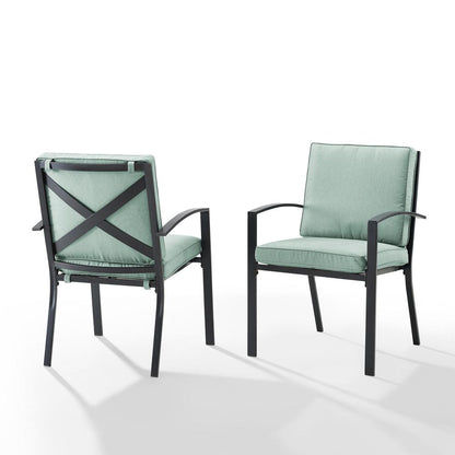 Kaplan 2Pc Outdoor Dining Chair Set - 2 Chairs