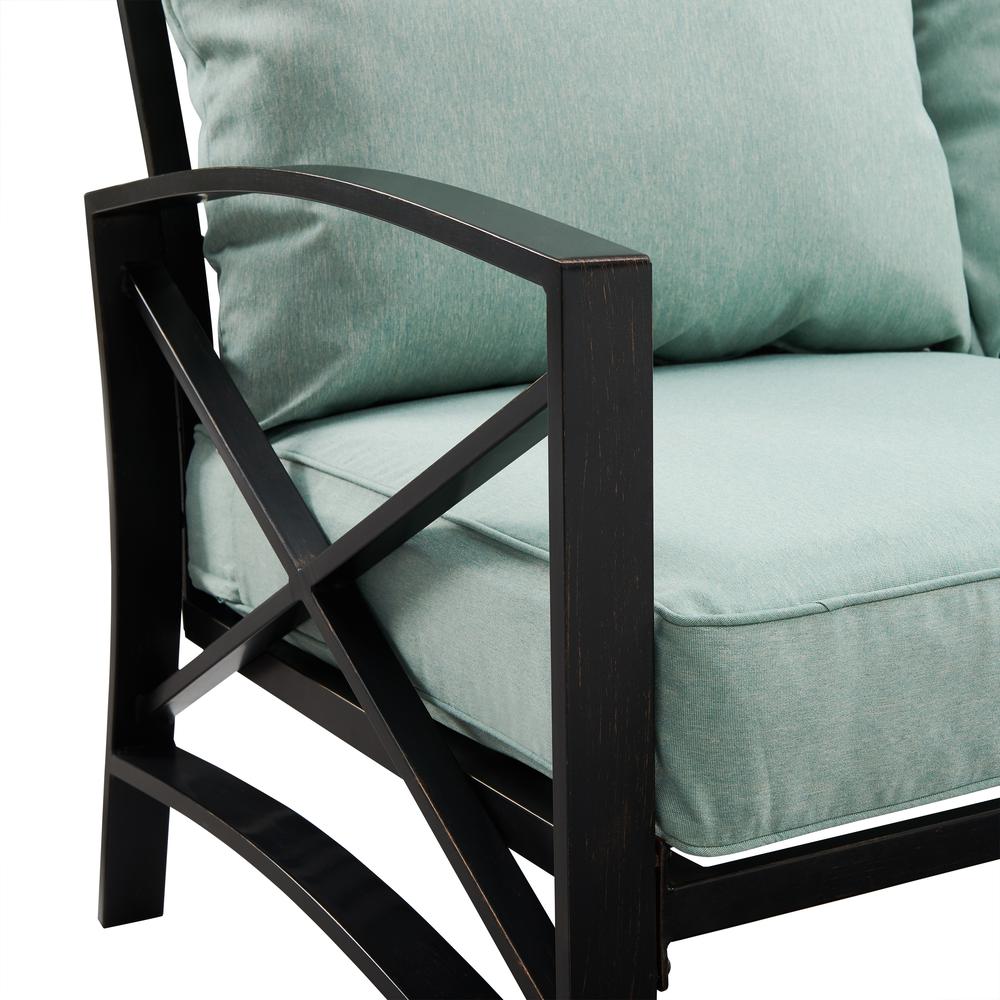 Kaplan 2Pc Outdoor Sofa Patio Furniture Set - Sofa & Coffee Table