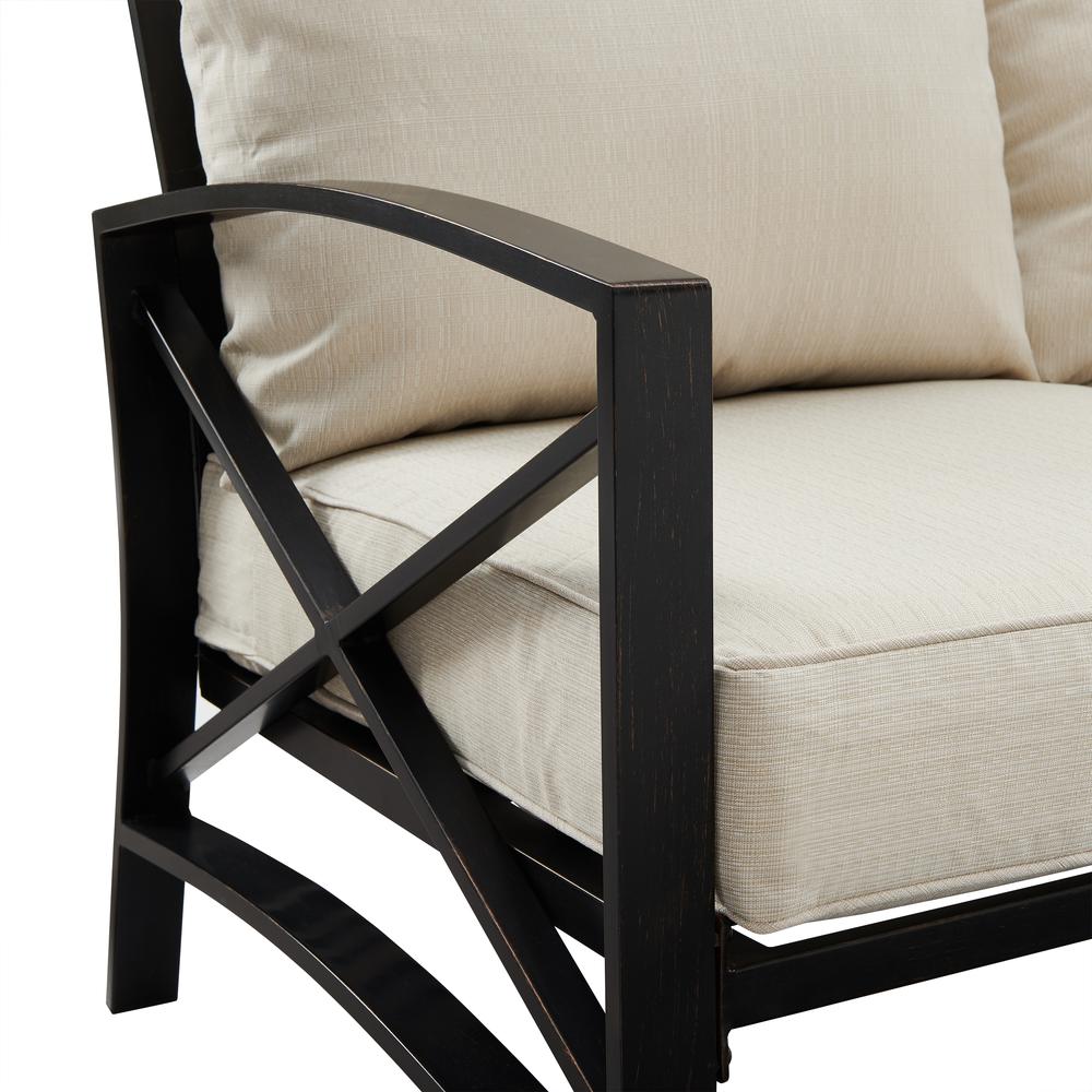 Kaplan 3Pc Outdoor Sofa Patio Furniture Set - Sofa & 2 Arm Chairs