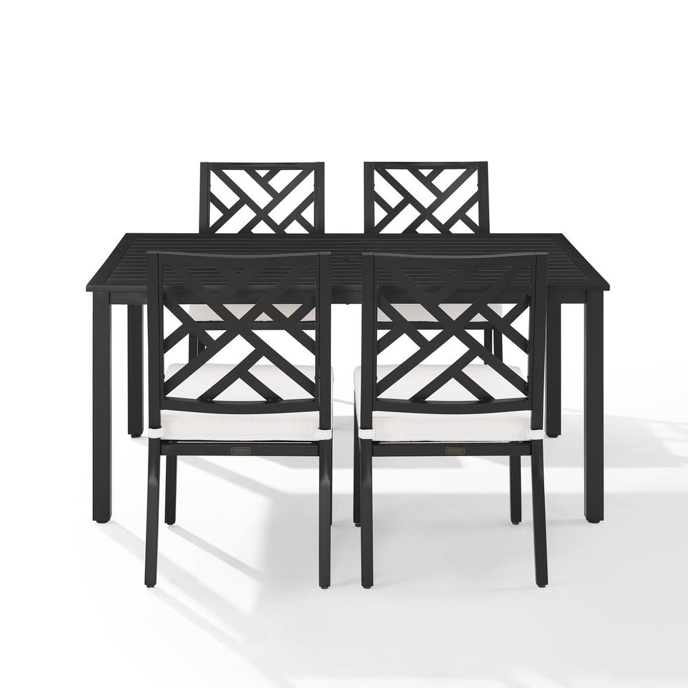 Locke 5Pc Outdoor Dining Set - Table & 4 Chairs