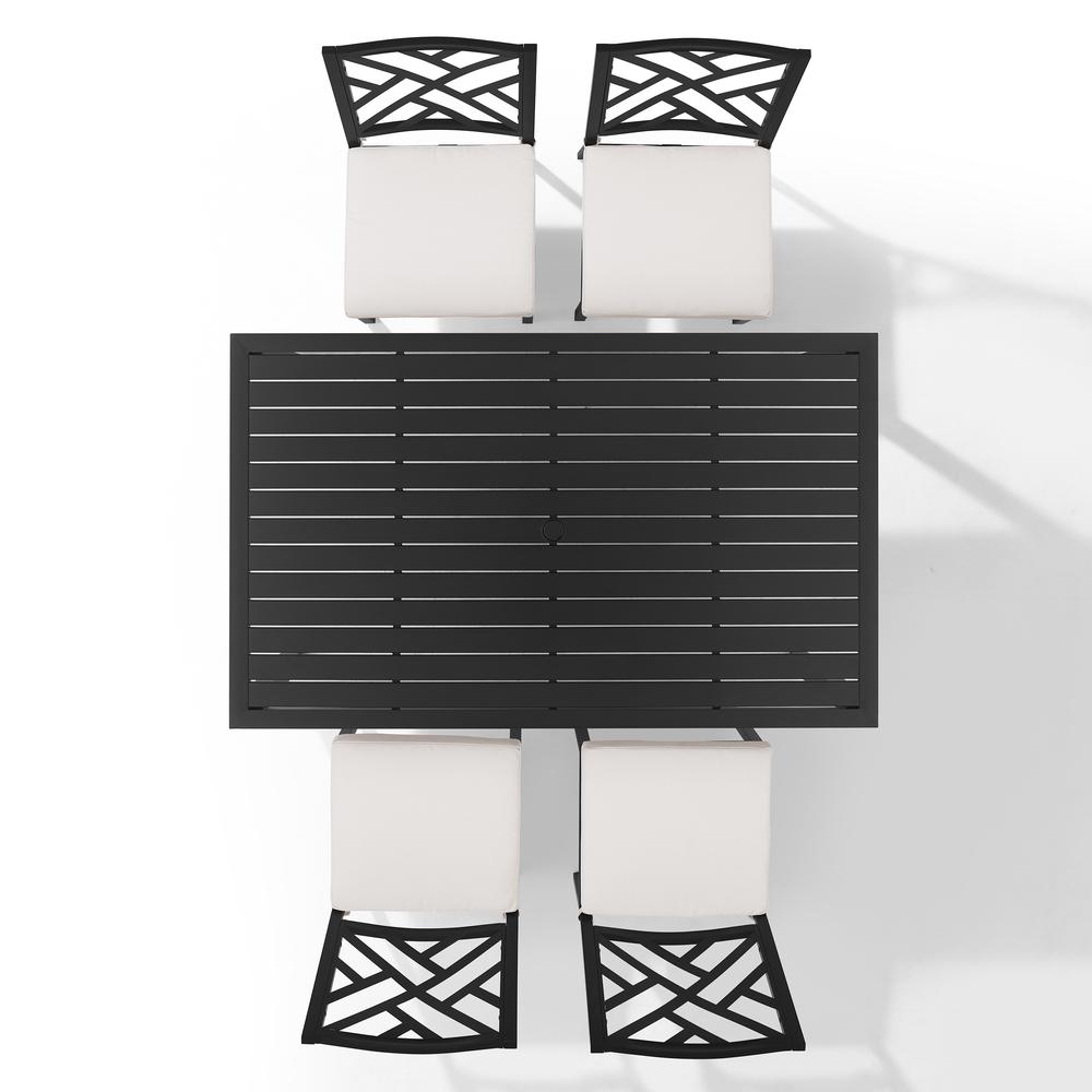 Locke 5Pc Outdoor Dining Set - Table & 4 Chairs