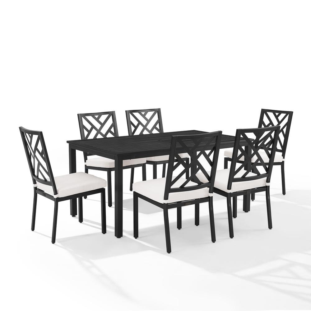 Locke 7Pc Outdoor Dining Set - Table & 6 Chairs