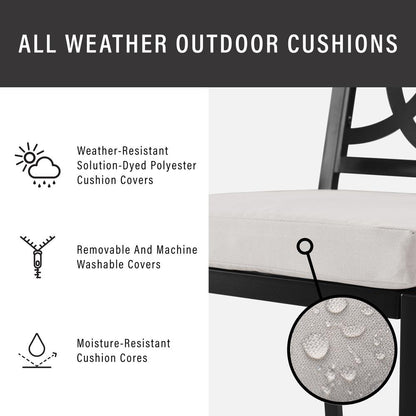 Chambers 2Pc Outdoor Dining Chair Set - 2 Chairs