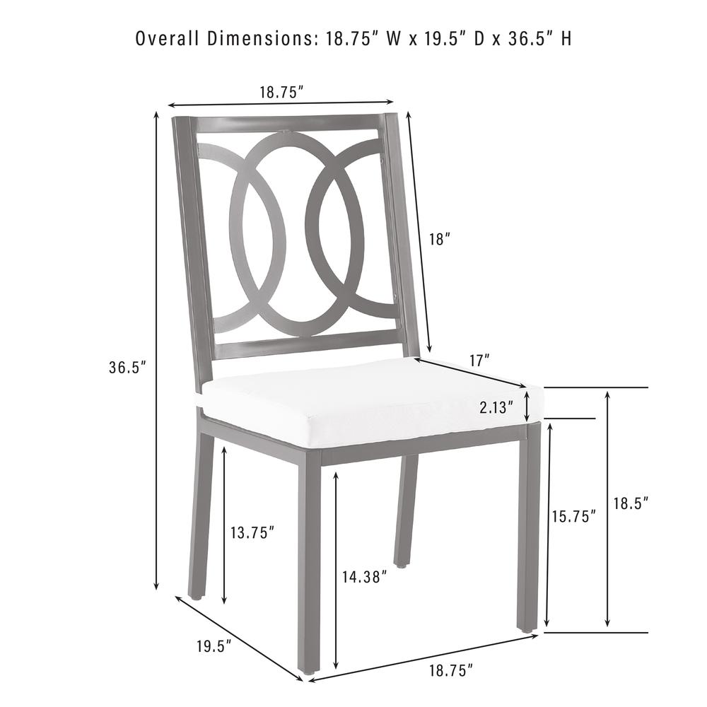 Chambers 2Pc Outdoor Dining Chair Set - 2 Chairs