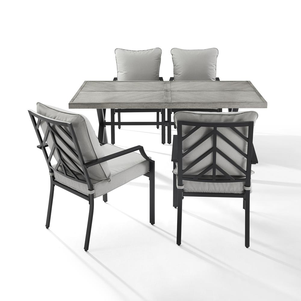 Otto 5Pc Outdoor Dining Set - Table & 4 Chairs