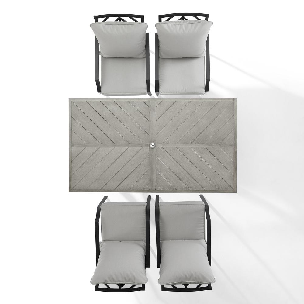 Otto 5Pc Outdoor Dining Set - Table & 4 Chairs
