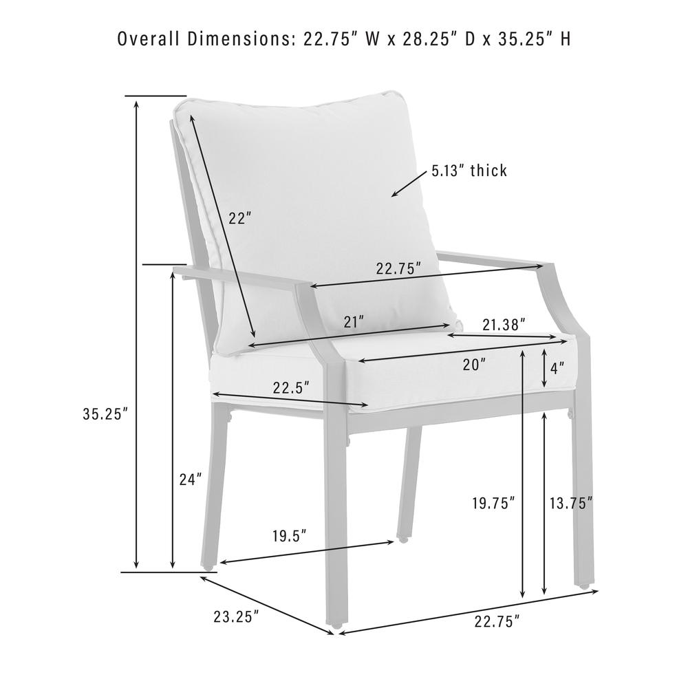 Otto 5Pc Outdoor Dining Set - Table & 4 Chairs