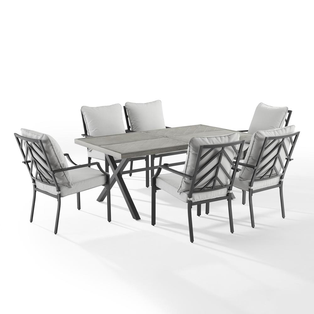 Otto 7Pc Outdoor Dining Set - Table & 6 Chairs