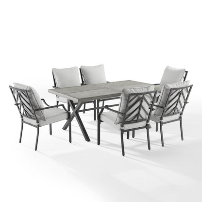 Otto 7Pc Outdoor Dining Set - Table & 6 Chairs