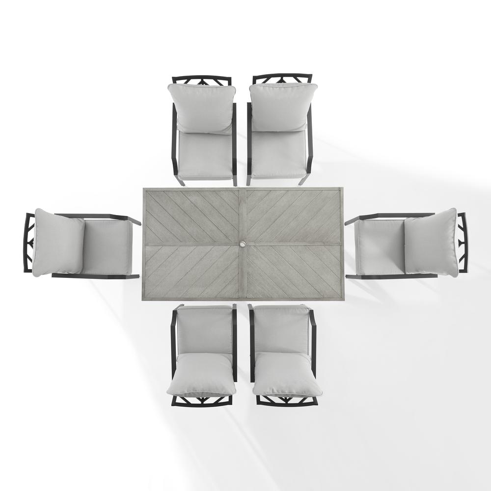 Otto 7Pc Outdoor Dining Set - Table & 6 Chairs