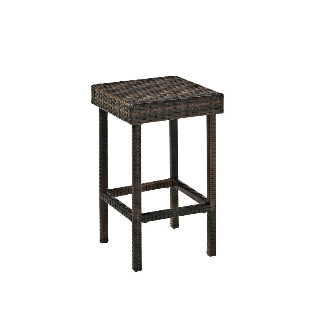Palm Harbor 5Pc Counter Height Wicker Outdoor Dining Set - Table & 4 Stools