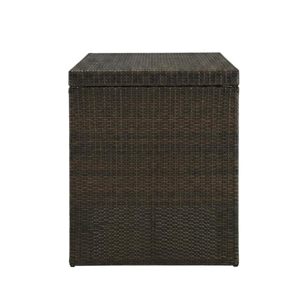 Counter Height Wicker Dining Set with 4 Stools and Table for Outdoor Use