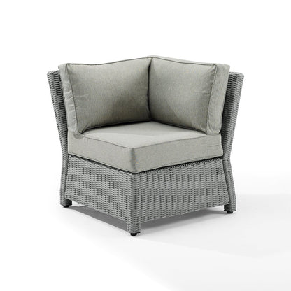 Bradenton Wicker Corner Outdoor Sectional Chair