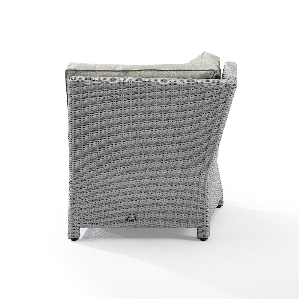 Bradenton Wicker Corner Outdoor Sectional Chair