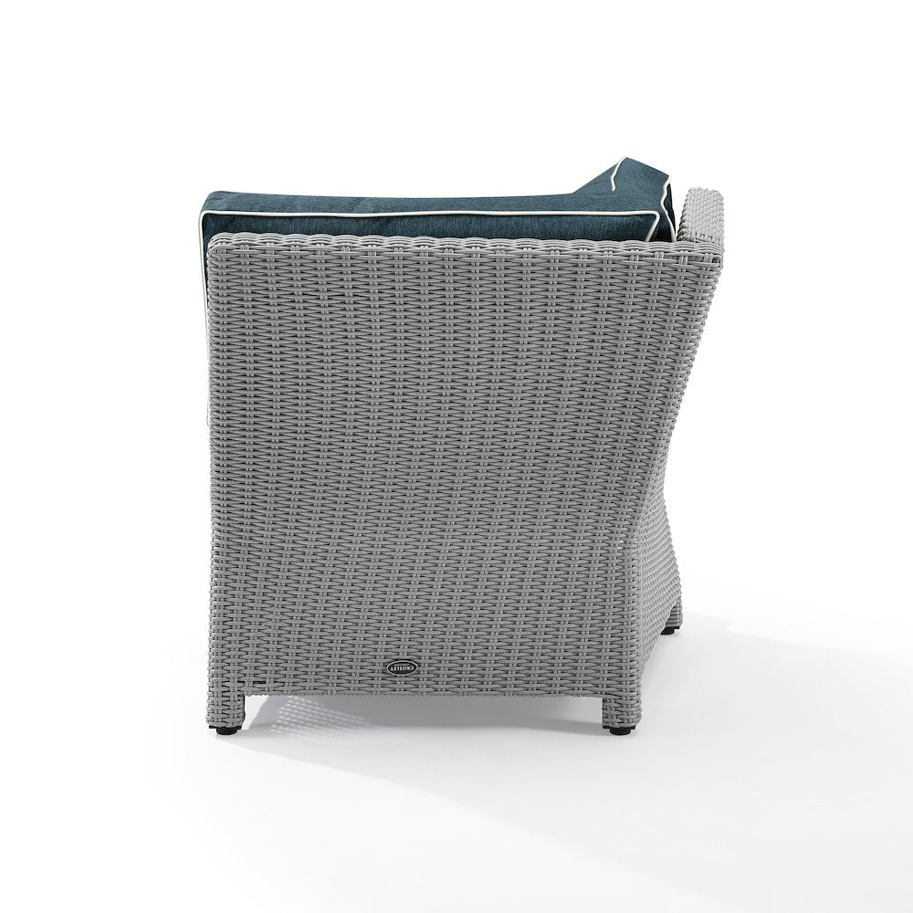 Bradenton Wicker Corner Outdoor Sectional Chair
