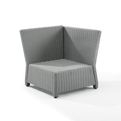 Bradenton Wicker Corner Outdoor Sectional Chair