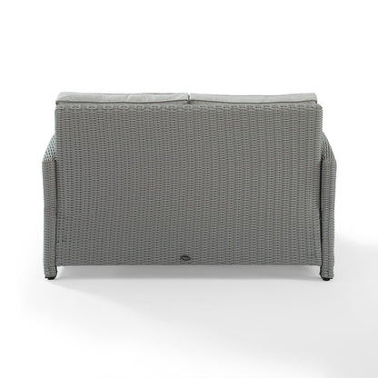 Bradenton Wicker Outdoor Loveseat