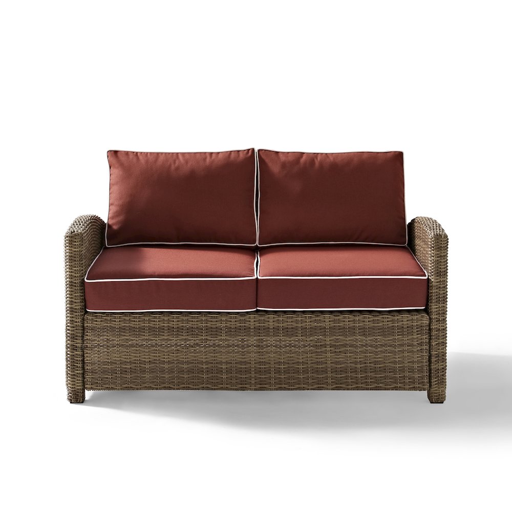 Bradenton Wicker Outdoor Loveseat