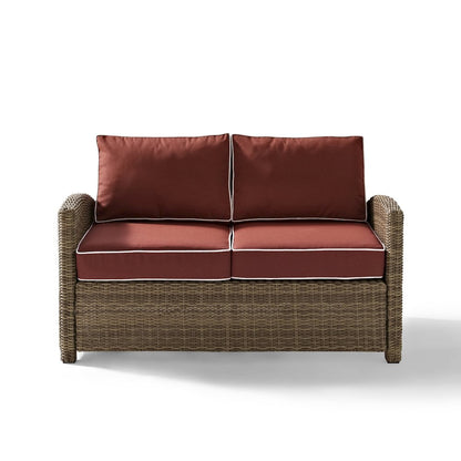 Bradenton Wicker Outdoor Loveseat