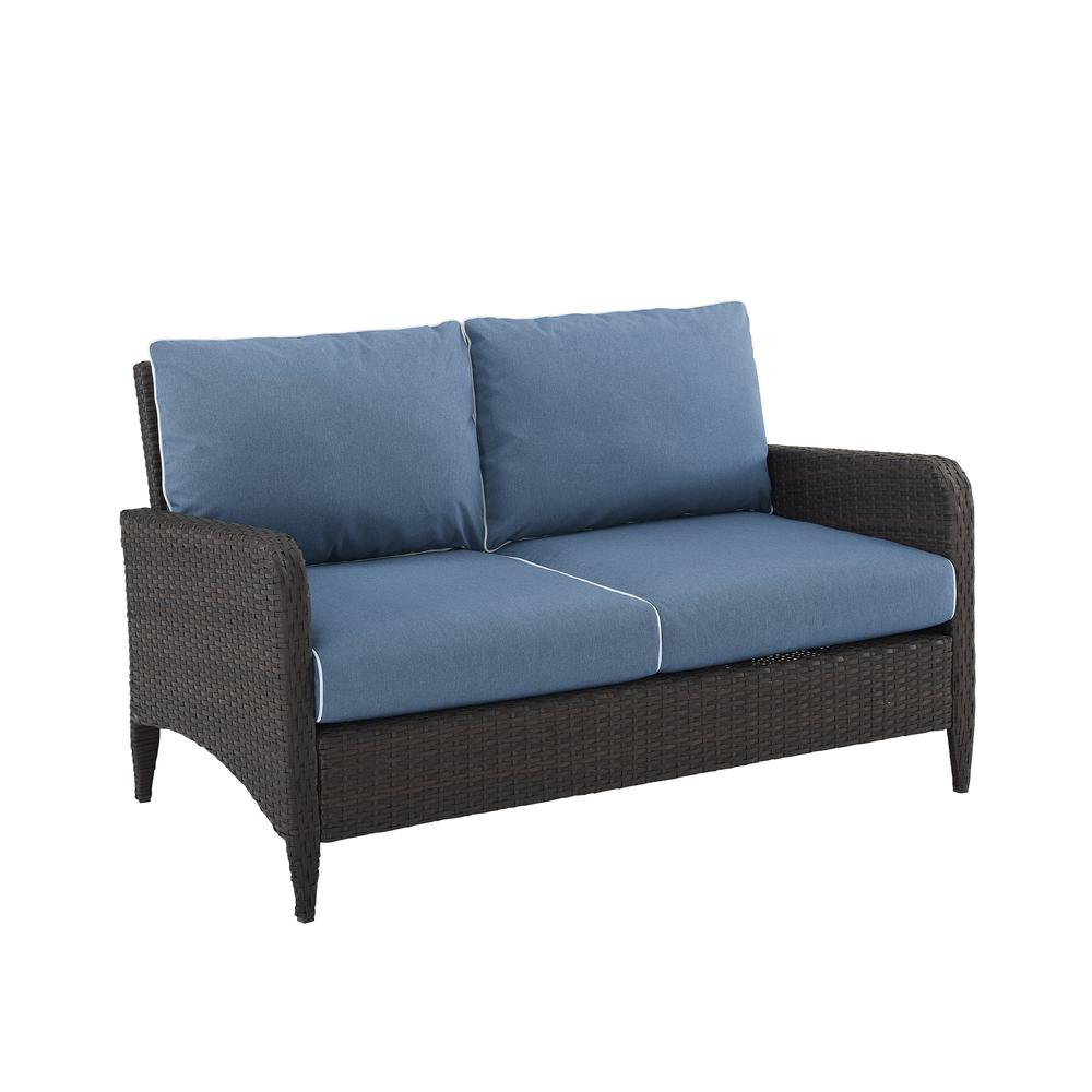 Kiawah Wicker Outdoor Loveseat