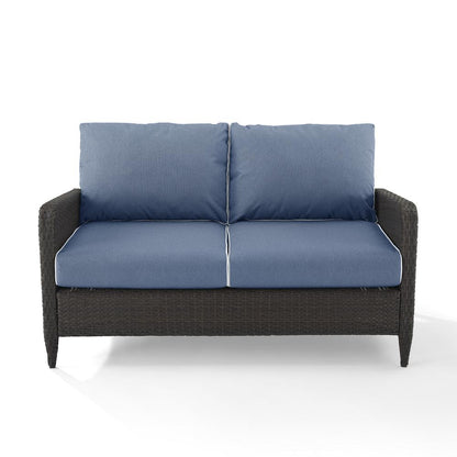 Kiawah Wicker Outdoor Loveseat