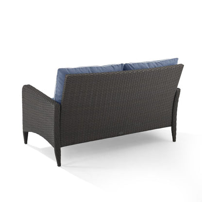 Kiawah Wicker Outdoor Loveseat