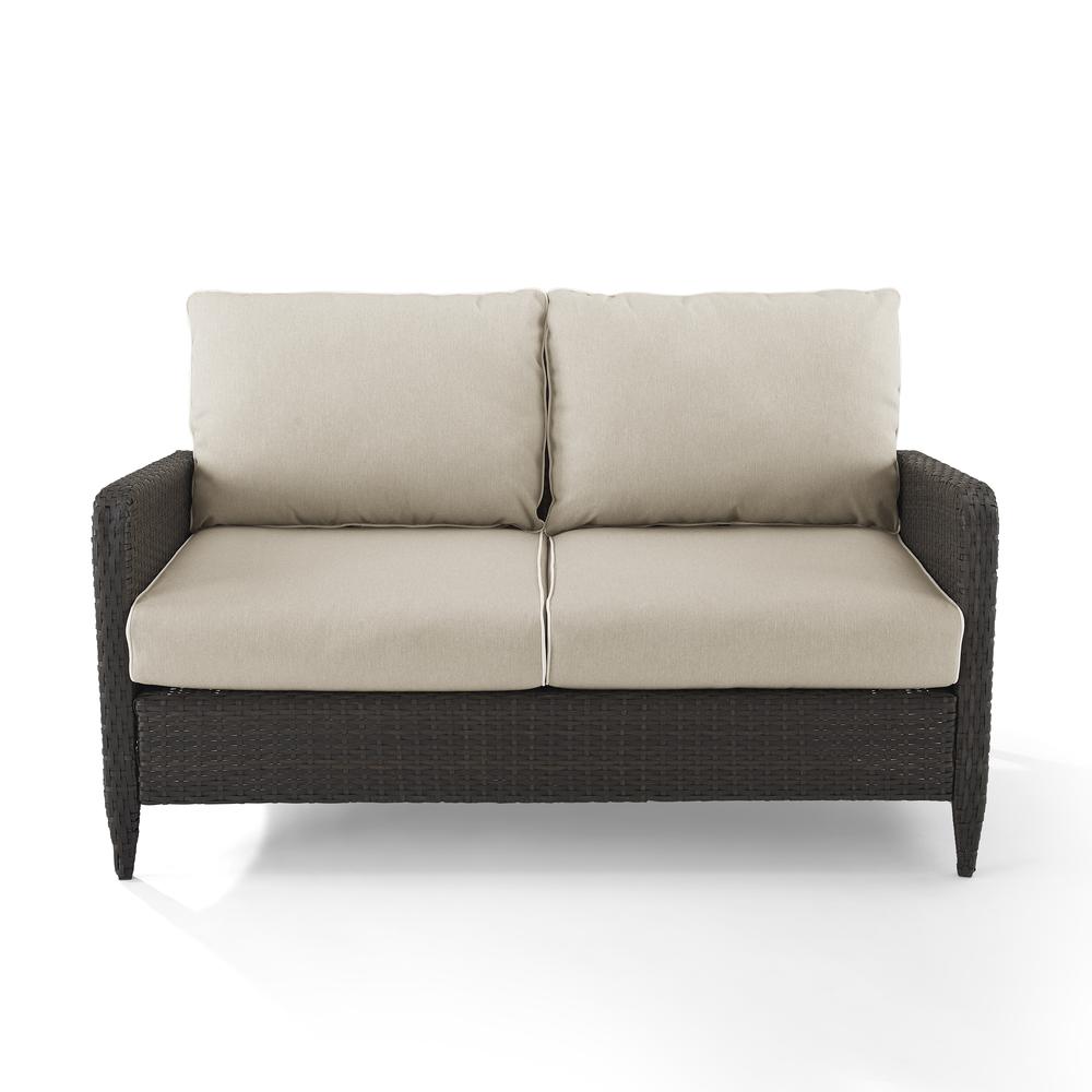 Kiawah Wicker Outdoor Loveseat