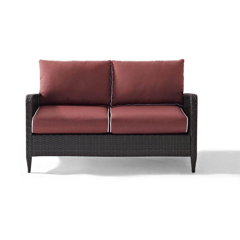 Kiawah Wicker Outdoor Loveseat