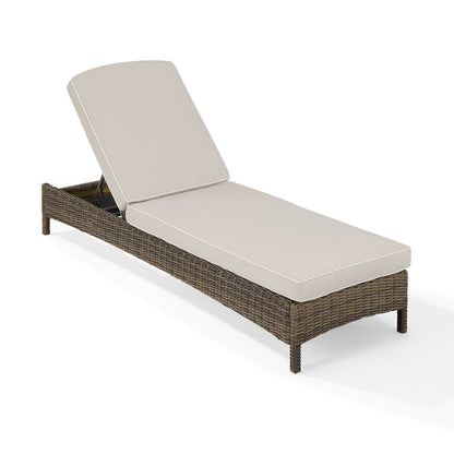 Bradenton Wicker Outdoor Chaise Lounge