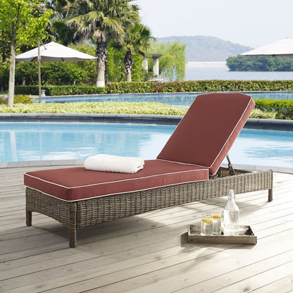 Bradenton Wicker Outdoor Chaise Lounge