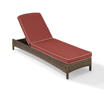 Bradenton Wicker Outdoor Chaise Lounge