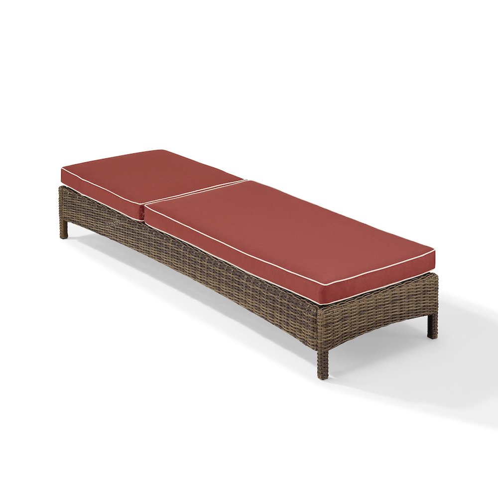 Bradenton Wicker Outdoor Chaise Lounge