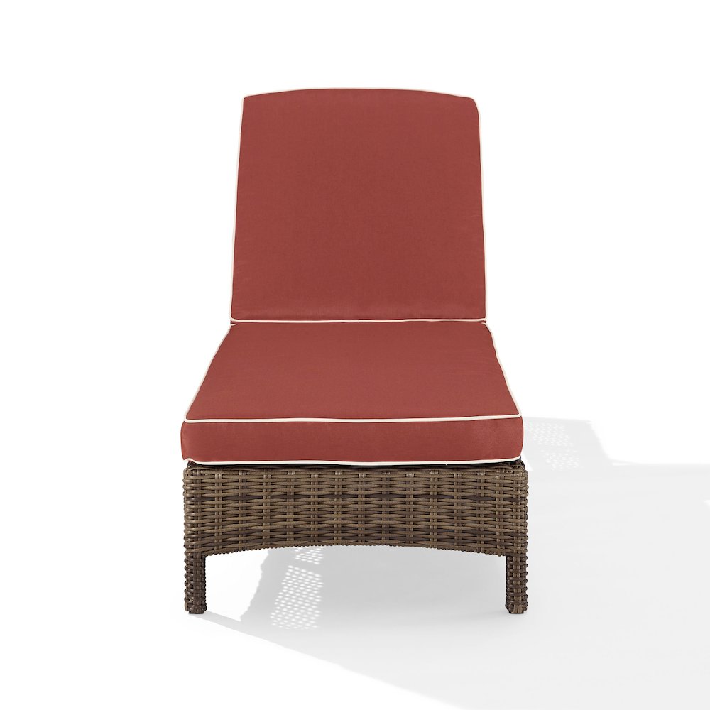 Bradenton Wicker Outdoor Chaise Lounge