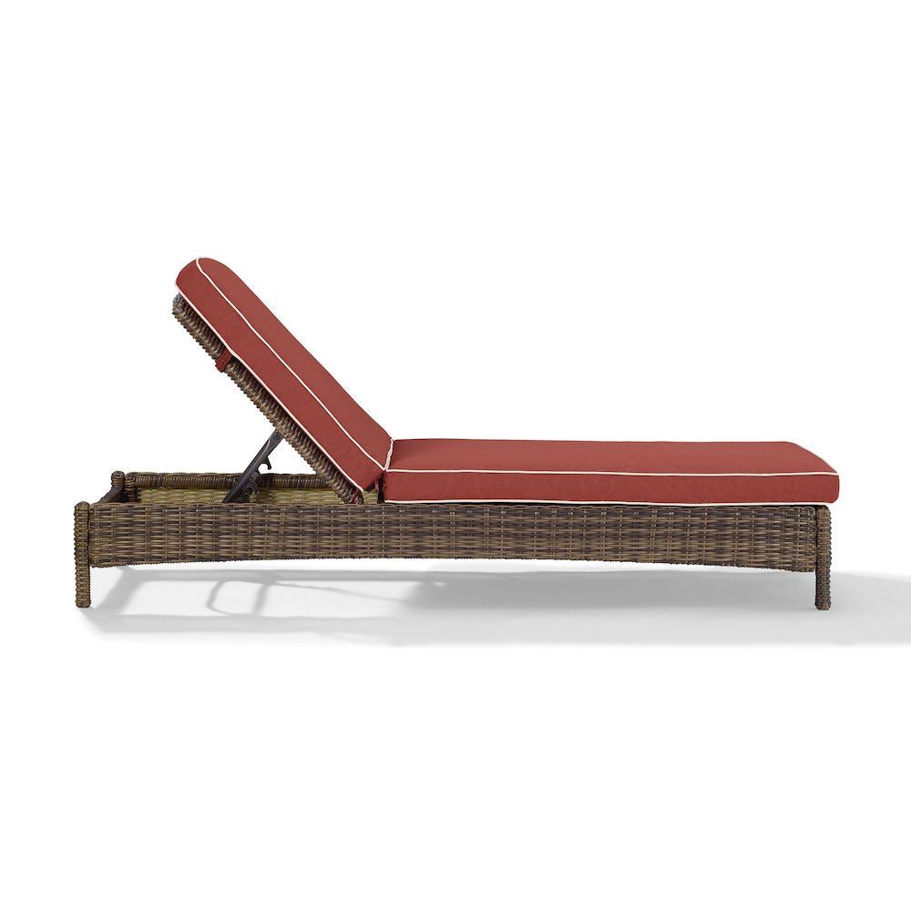 Bradenton Wicker Outdoor Chaise Lounge
