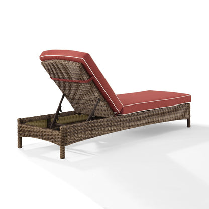 Bradenton Wicker Outdoor Chaise Lounge