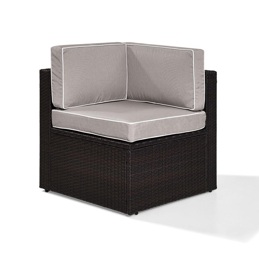 Palm Harbor Wicker Corner Outdoor Sectional Chair