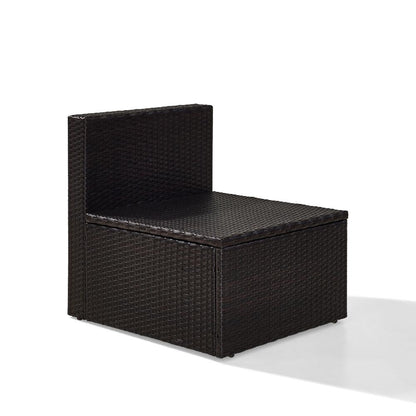 Palm Harbor Wicker Armless Outdoor Sectional Chair