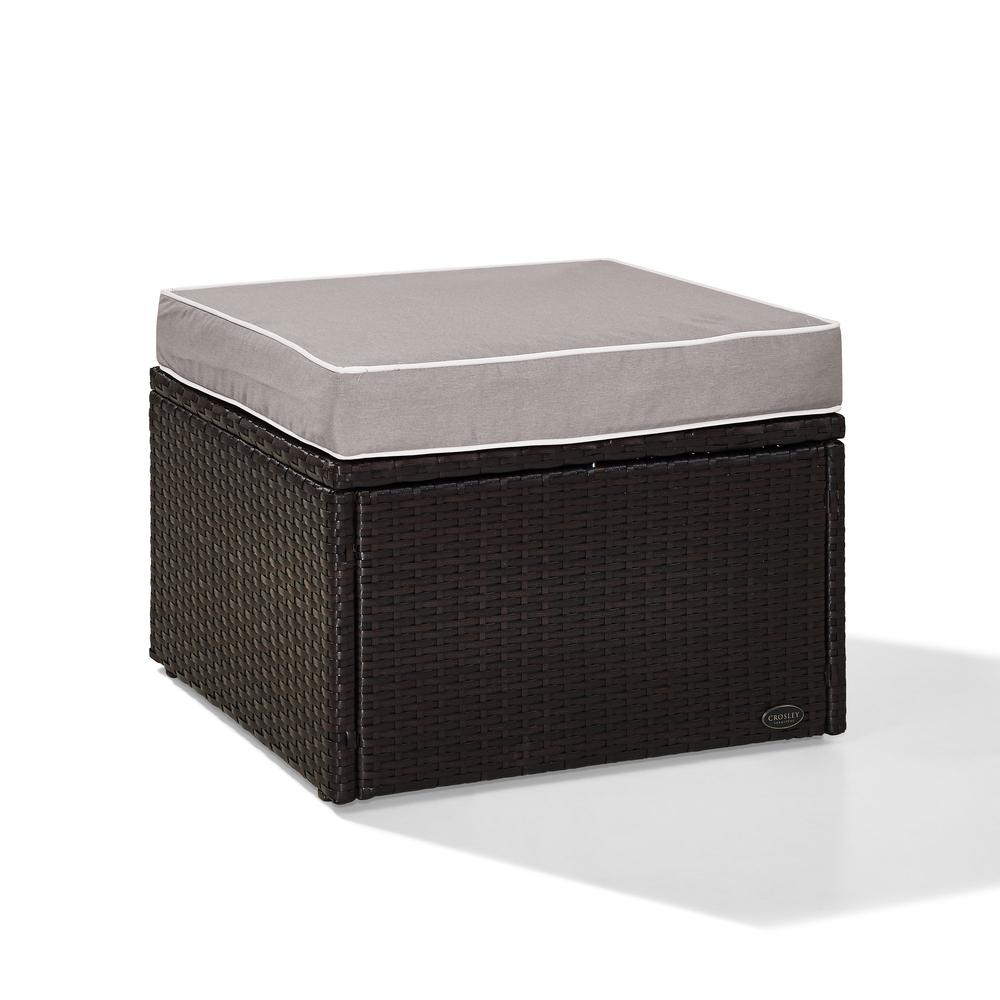 Palm Harbor Wicker Outdoor Ottoman